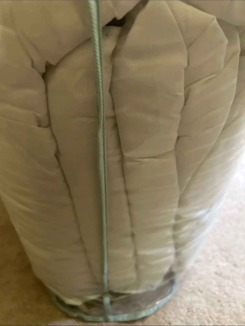 Casaluna F/Q Cool Plush Comforter - White 92” x 96”